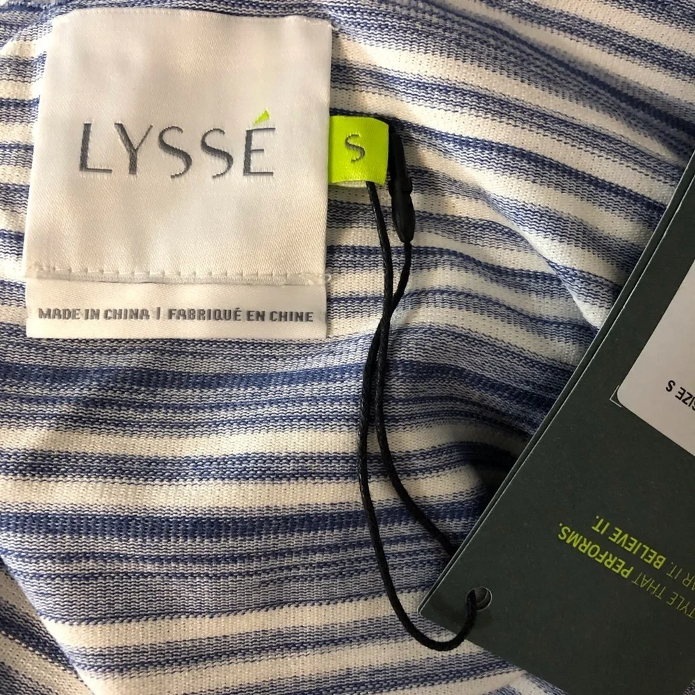 Lysse Mulholland Blue Striped  Dress - Picture 9 of 9